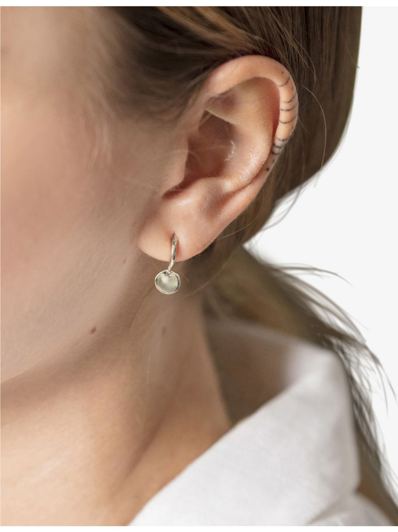 Monica Vinader Siren Muse drop earrings in sterling silver - British product