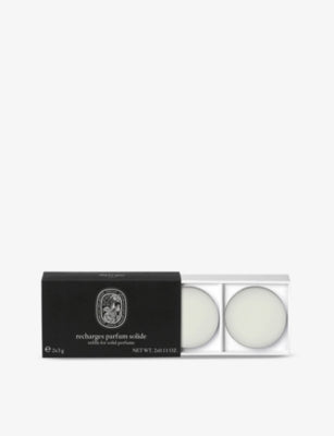 Diptyque Eau Rose solid perfume refill 3g pack of two (British brand)