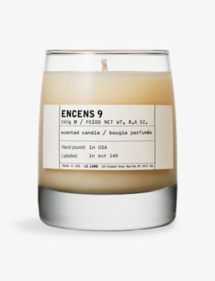 Le Labo Encens 9 Classic candle 245g, imported from the UK