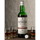 Laphroaig Islay single malt Scotch whisky 10 Year Old 700ml (British brand)