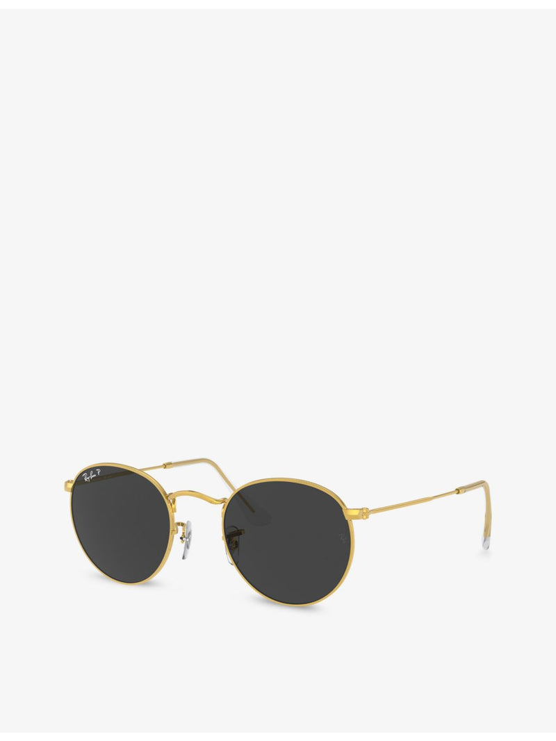 Ray-Ban RB3447 round metal classic sunglasses, UK version
