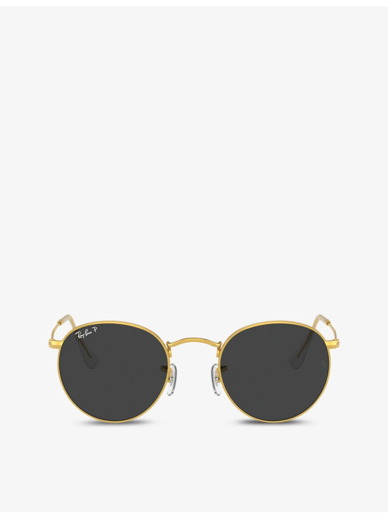 Ray-Ban RB3447 round metal classic sunglasses, UK version