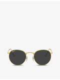Ray-Ban RB3447 round metal classic sunglasses, UK version