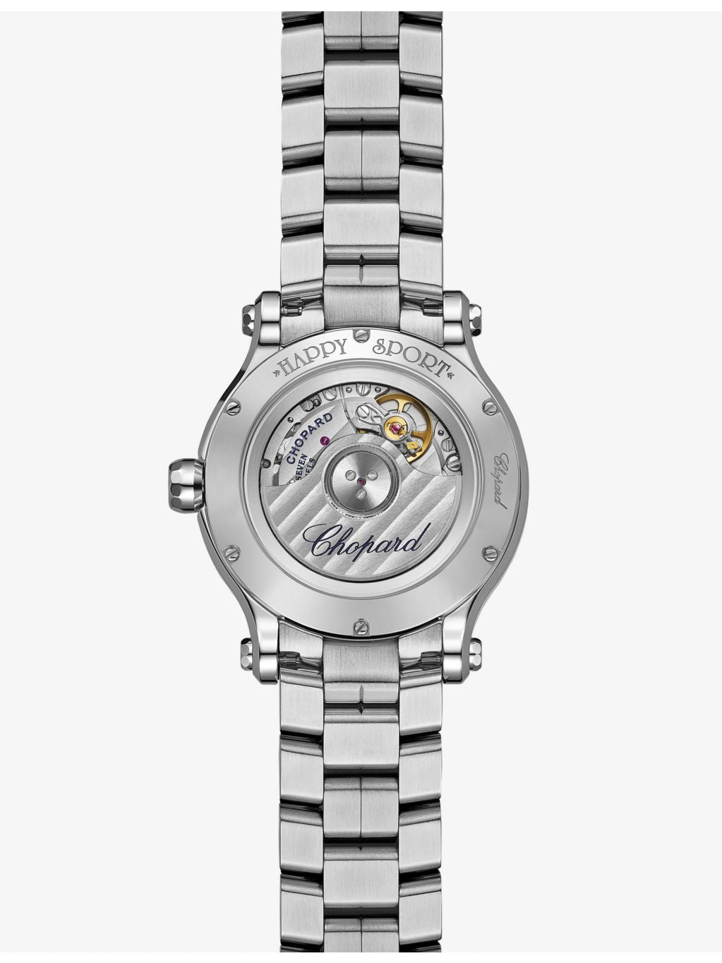 Chopard Happy Sport watch 33mm 1.49ct diamonds (British brand)