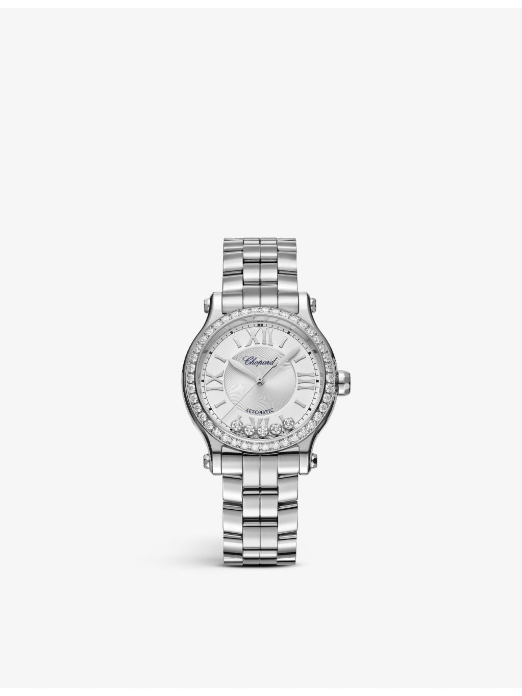 Chopard Happy Sport watch 33mm 1.49ct diamonds (British brand)