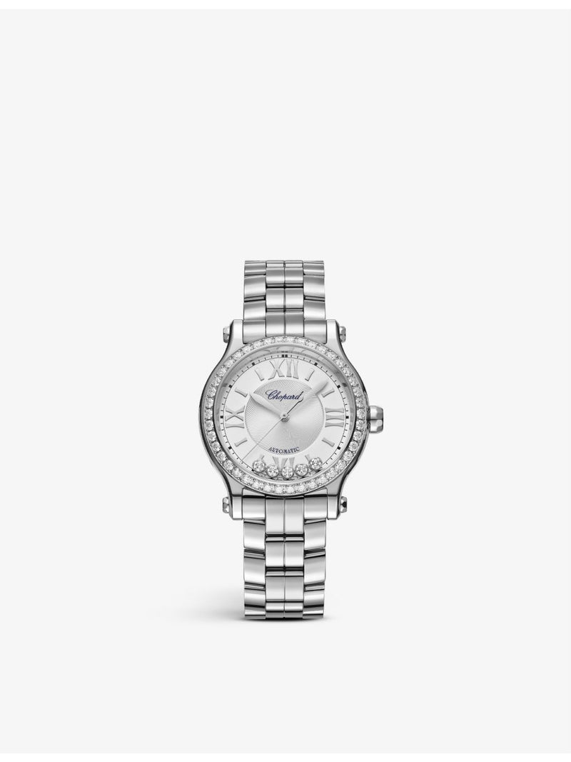 Chopard Happy Sport watch 33mm 1.49ct diamonds (British brand)