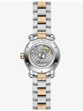 Chopard Happy Sport automatic watch 18ct rose-gold stainless steel - British product