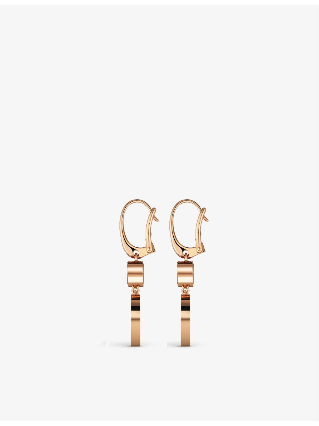 Chopard Happy Hearts 18ct rose-gold diamond earrings - British product