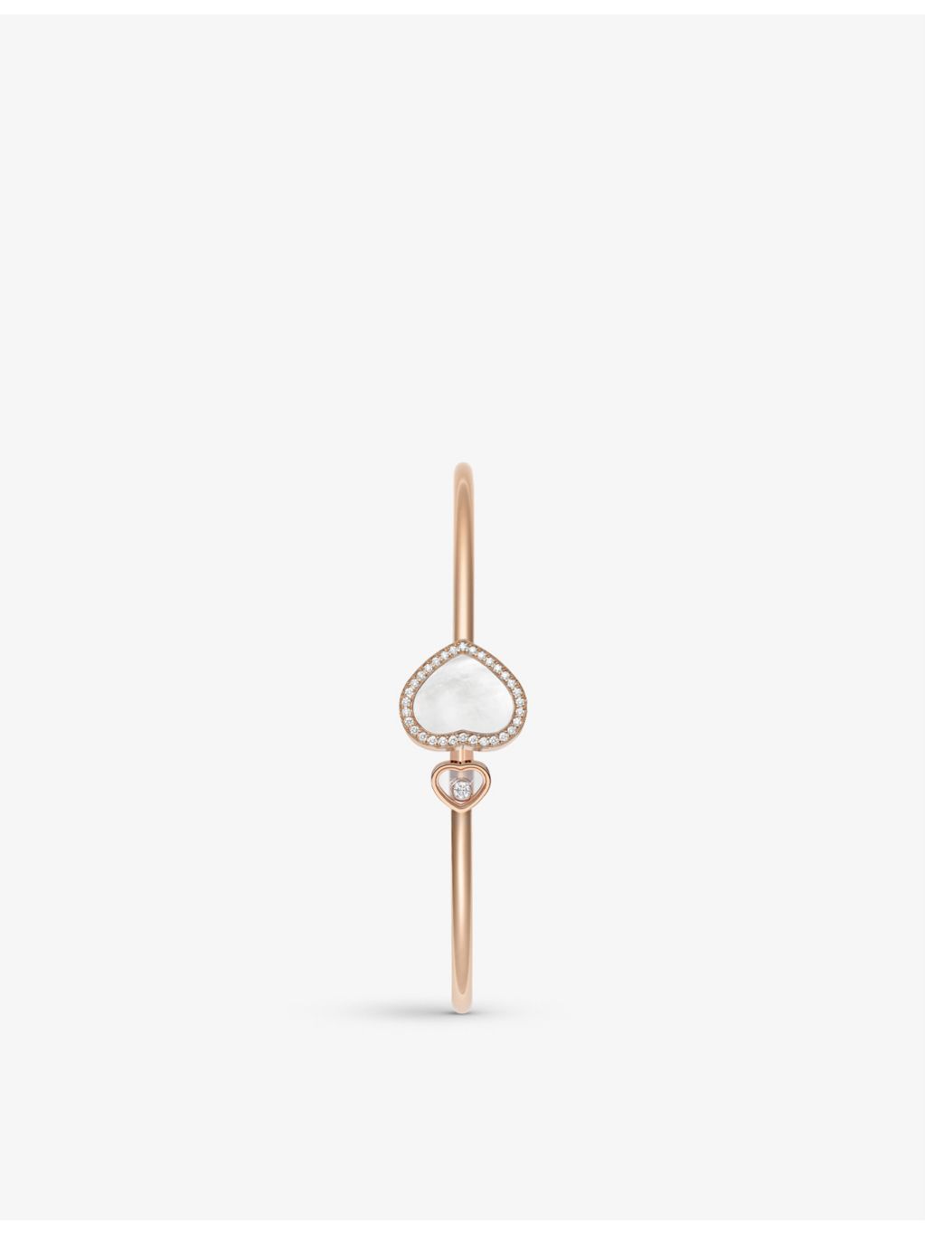 Chopard rose gold diamond and mother-of-pearl bracelet 0.19ct, imported from the UK