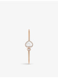 Chopard rose gold diamond and mother-of-pearl bracelet 0.19ct, imported from the UK