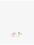 Chopard earrings rose-gold diamond mother-of-pearl, UK version