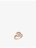 Chopard 0.09ct rose-gold and white-gold diamond ring, imported from the UK