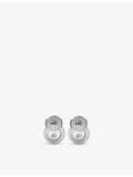 Chopard Happy Diamonds earrings 18ct white gold 0.38ct, UK version
