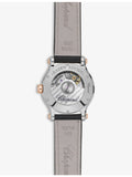 Chopard Happy Sport rose gold diamond watch 30mm, UK version