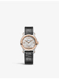 Chopard Happy Sport rose gold diamond watch 30mm, UK version