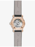 Chopard Happy Sport 18ct rose gold diamond watch 30mm (British brand)