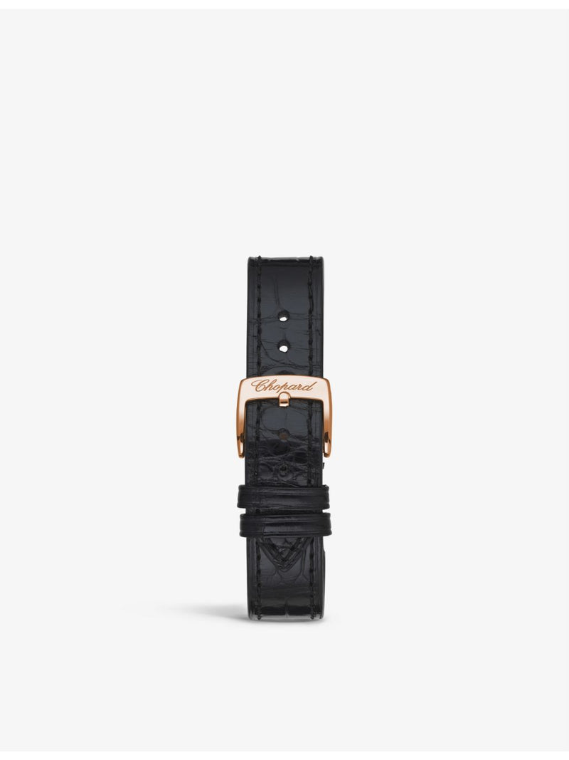 Chopard Happy Sport 18ct rose gold diamond watch 30mm (British brand)