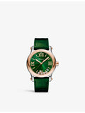 Chopard Happy Sport rose gold watch with diamonds, imported from the UK