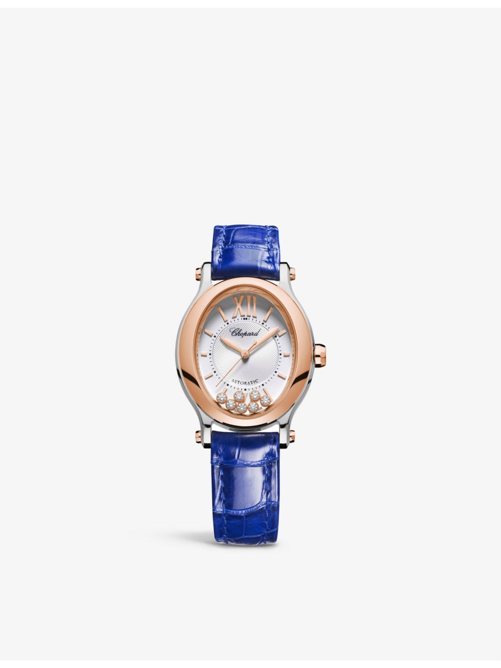 Chopard Happy Sport rose-gold diamond automatic watch 31mm - British product