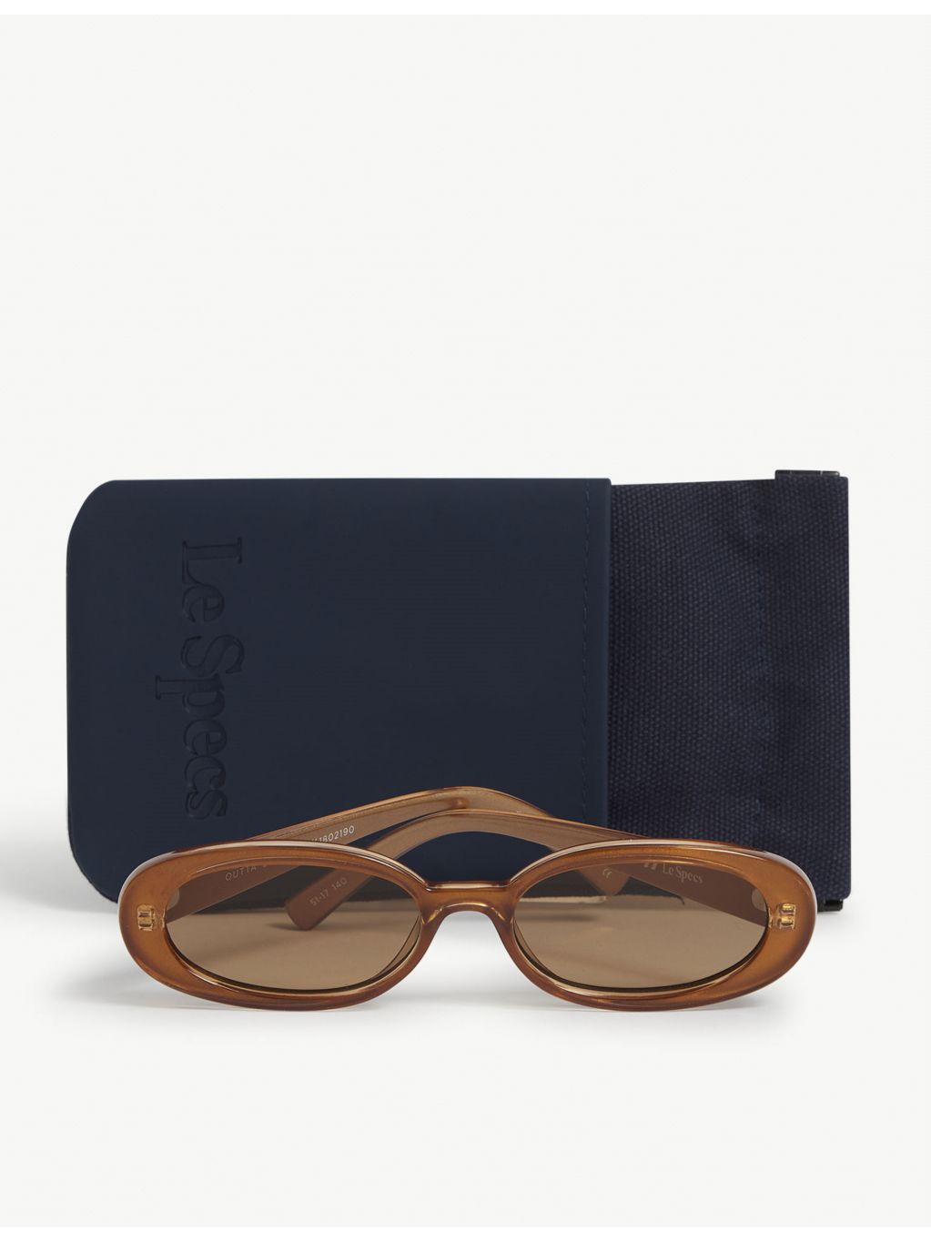 Le Specs Outta Love oval-frame sunglasses 51mm (British brand)