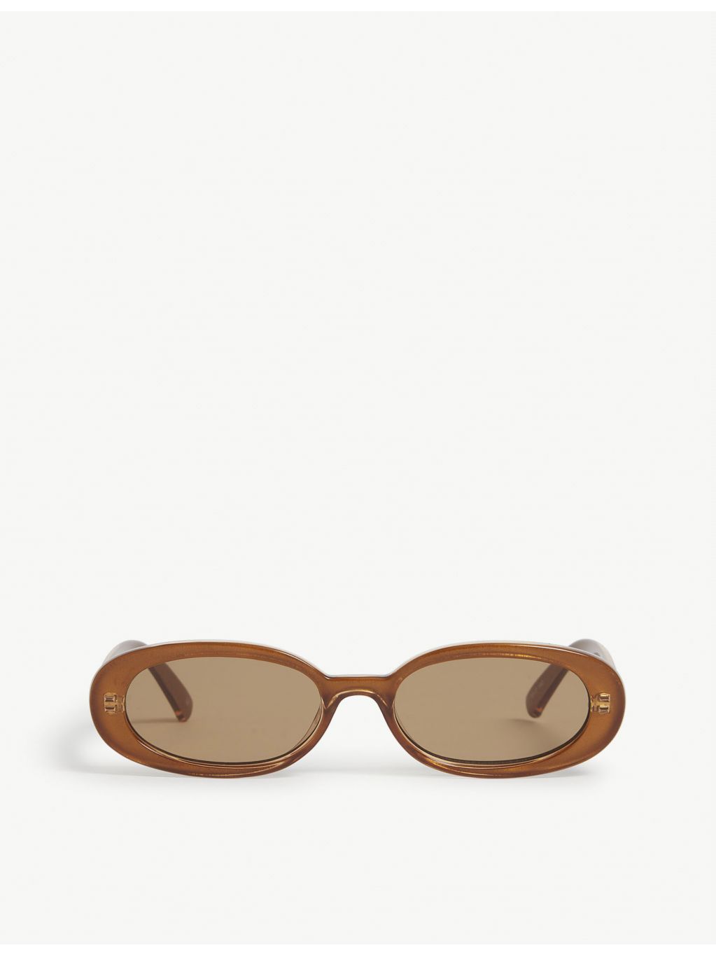 Le Specs Outta Love oval-frame sunglasses 51mm (British brand)