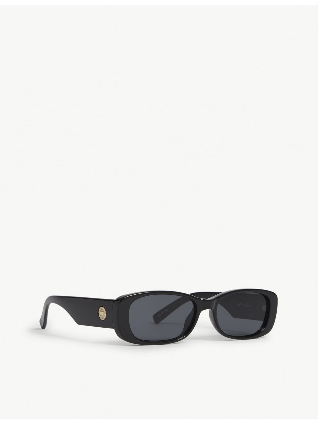 Le Specs Unreal rectangular acetate sunglasses 52mm, UK version