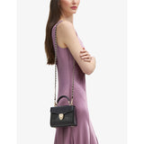 Aspinal of London Mayfair mini croc-embossed leather top-handle bag (British brand)