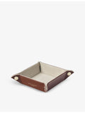 Aspinal of London mini grained-leather organiser 15.7cm x 11.4cm (British brand)