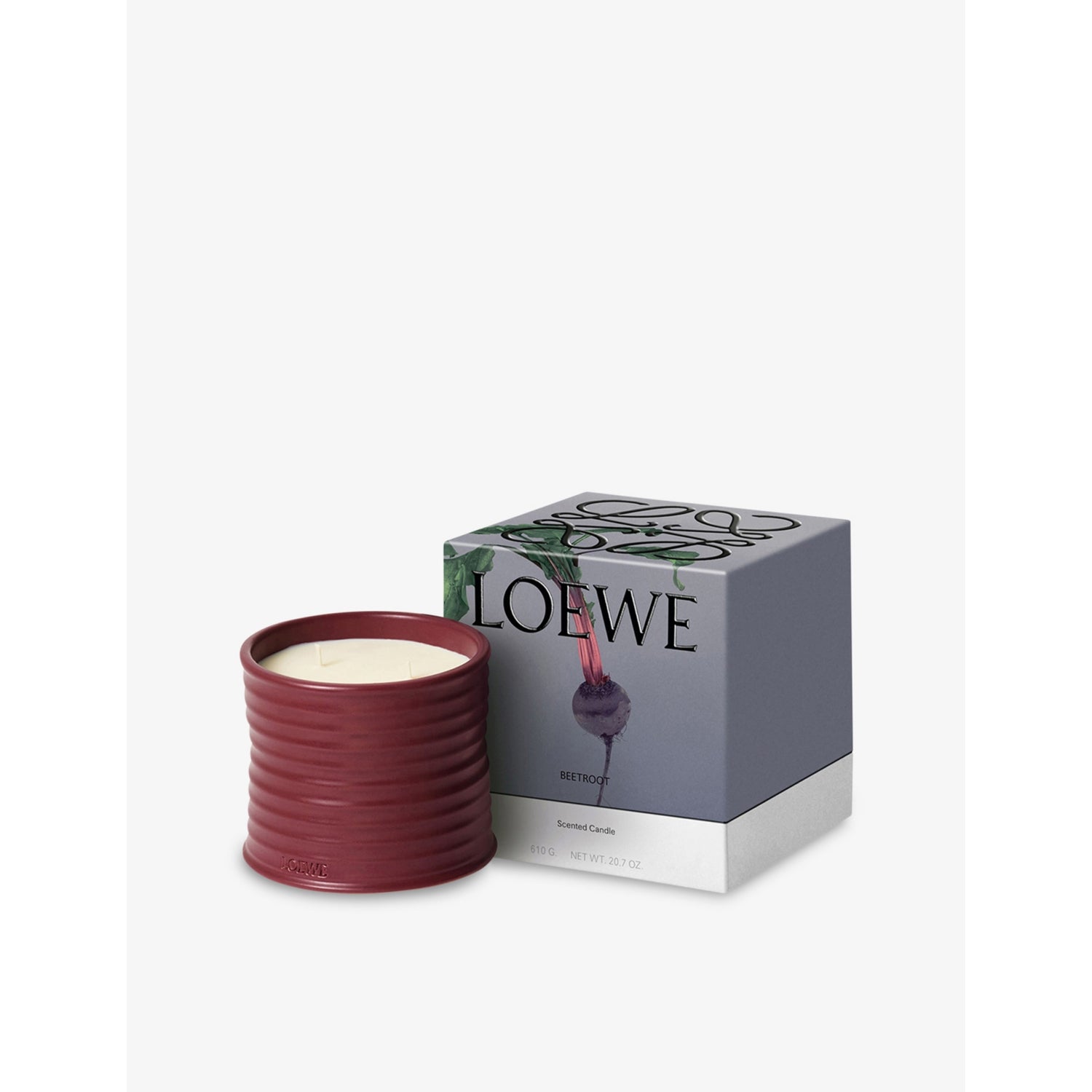 Loewe Beetroot scented candle 610g, UK version