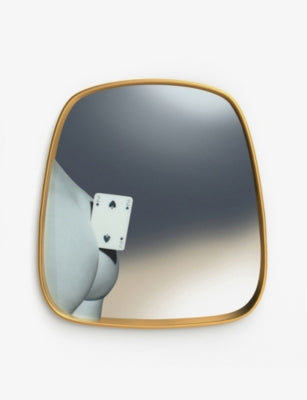 selfridges Seletti Wears TOILETPAPER Spades Mirror- Buy online at McGrocer