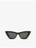 Bottega Veneta sunglasses cat eye acetate BV1101S (British brand)
