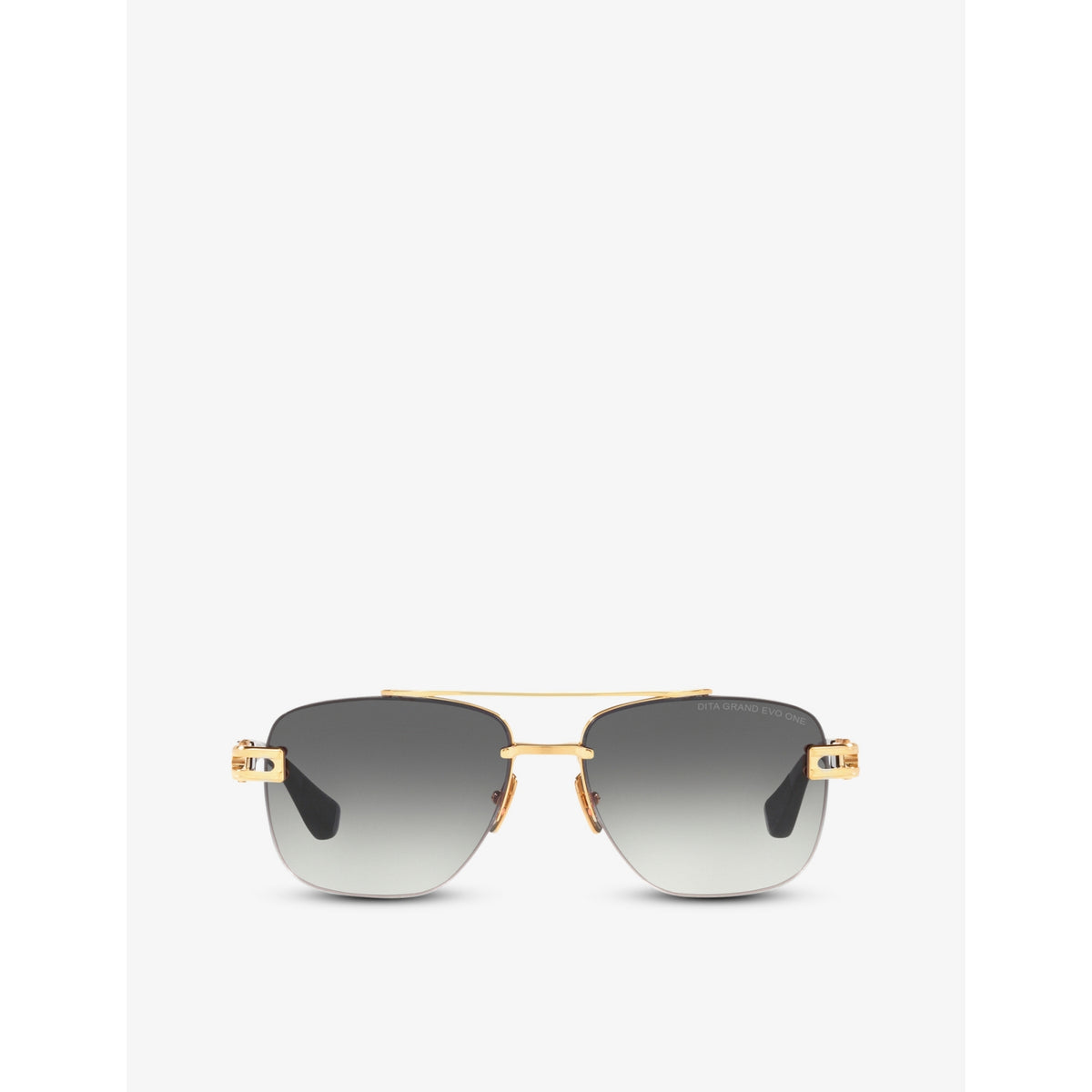 Dita titanium aviator sunglasses with gradient lenses (British brand)