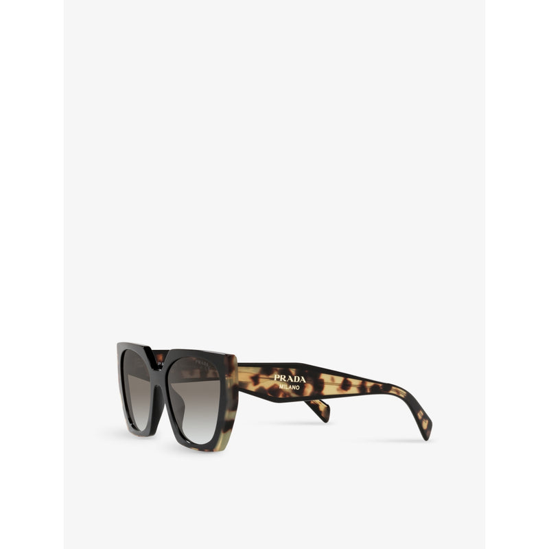 Prada cat-eye acetate sunglasses PR 15WS 54mm, imported from the UK