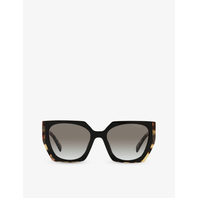 Prada cat-eye acetate sunglasses PR 15WS 54mm, imported from the UK