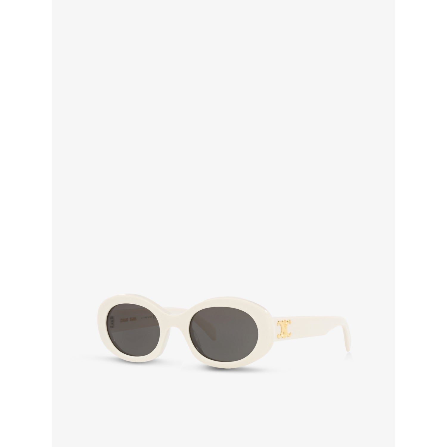 Celine oval-frame acetate sunglasses 52mm lens, UK version