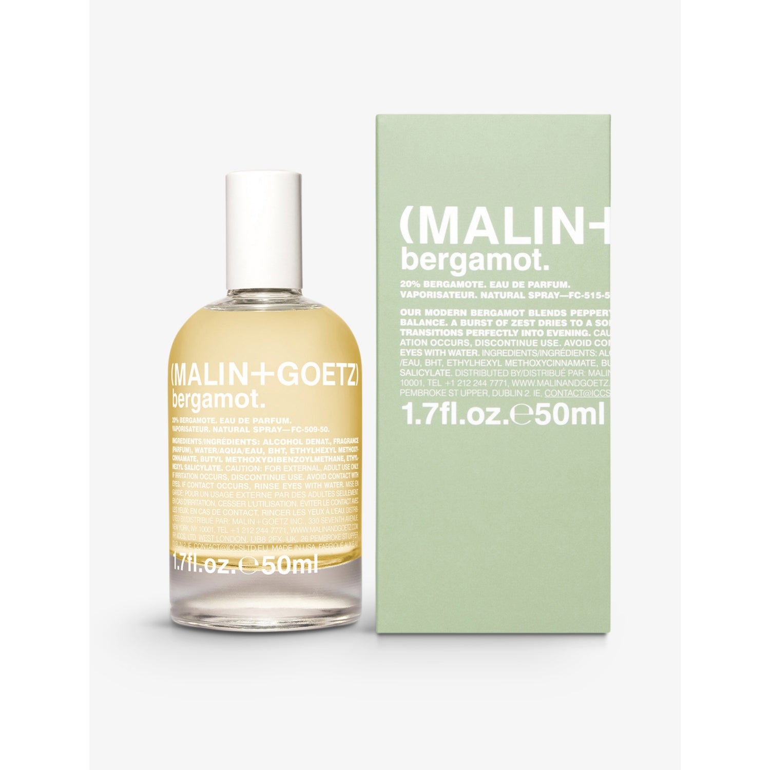 MALIN+GOETZ Bergamot eau de parfum 50ml, UK version