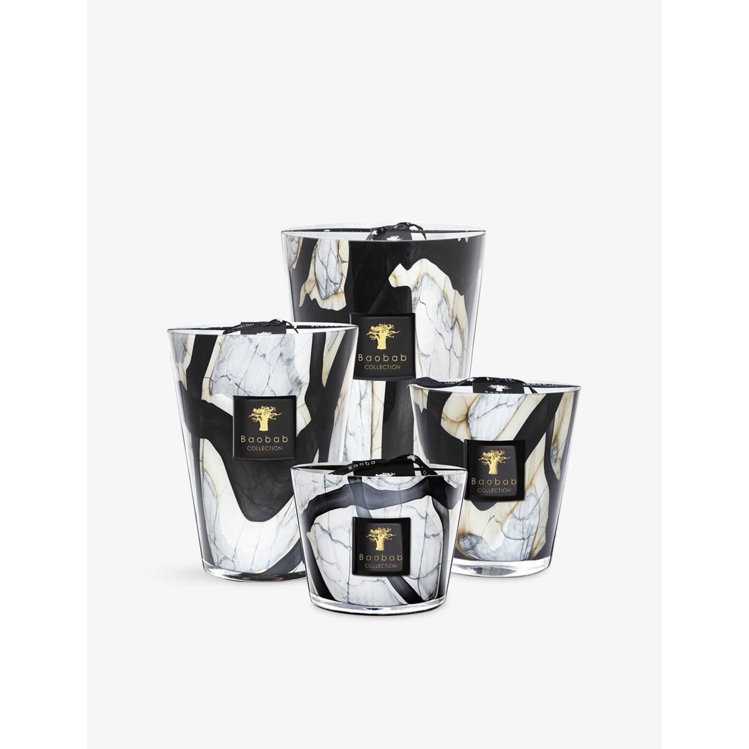 Stones Marble scented wax candle 500g - British product