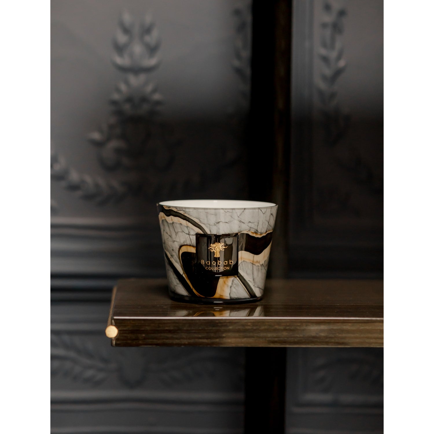 Stones Marble scented wax candle 500g - British product