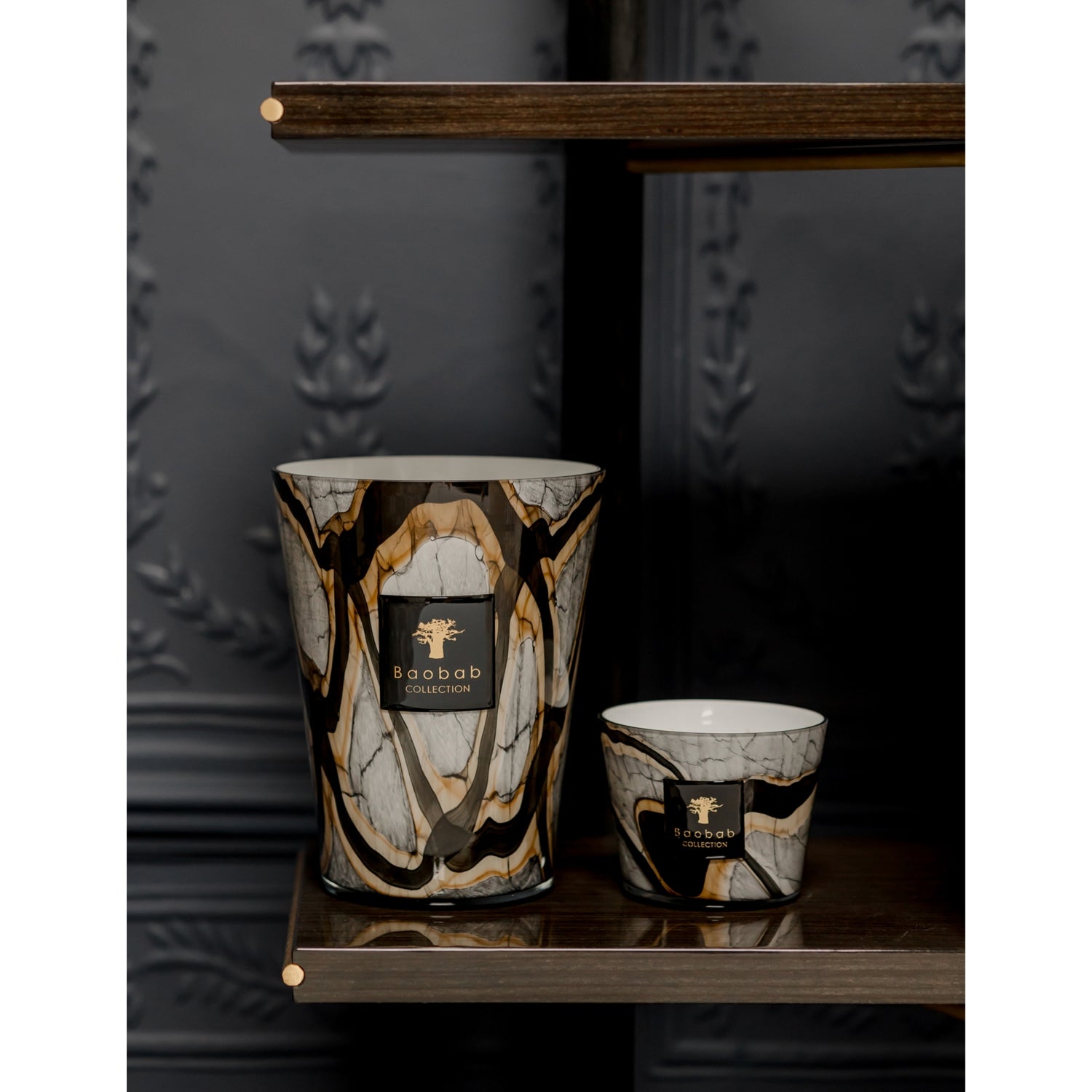 Stones Marble scented wax candle 500g - British product