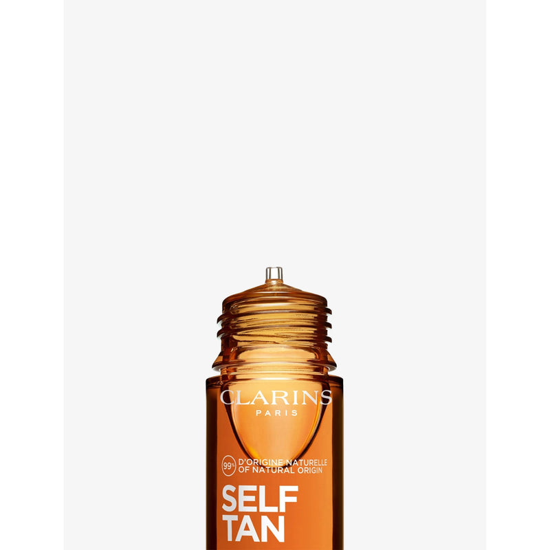 Clarins Golden Glow Booster self-tan 30ml, imported from the UK