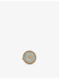Nadine Aysoy Celeste ring 18ct gold, diamonds and jade, UK version