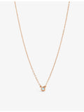 Tiffany & Co diamond pendant necklace 18ct rose gold - British product