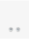 Tiffany & Co platinum diamond stud earrings 0.16ct (British brand)