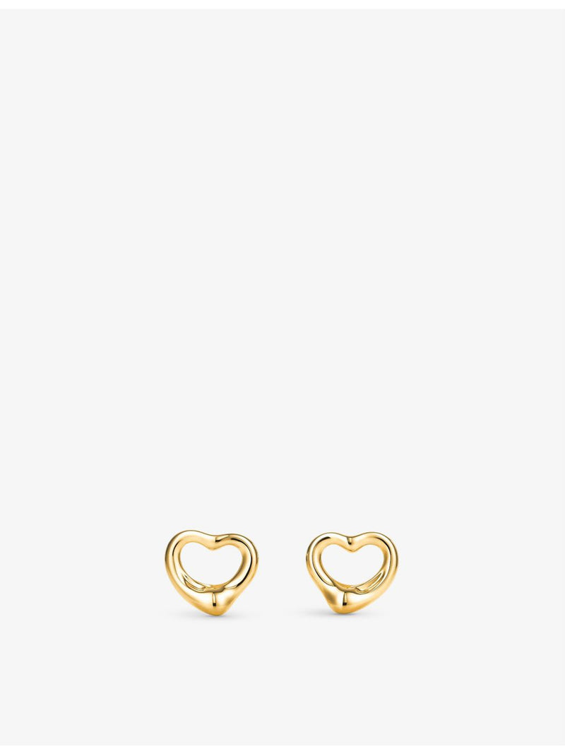 Tiffany & Co Elsa Peretti Open Heart stud earrings (British brand)