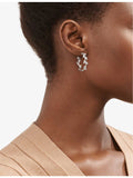 Tiffany Paloma Picasso olive leaf hoop earrings, sterling silver (British brand)