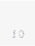 Tiffany Paloma Picasso olive leaf hoop earrings, sterling silver (British brand)