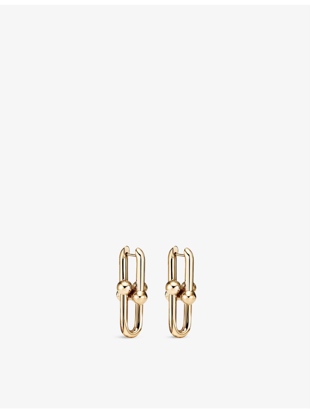 Tiffany HardWear 18ct yellow-gold earrings - British product