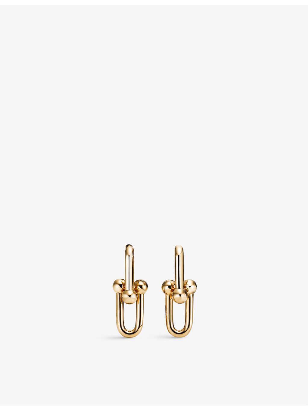 Tiffany HardWear 18ct yellow-gold earrings - British product