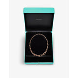 Tiffany HardWear 18ct rose-gold necklace 18 inch, UK version