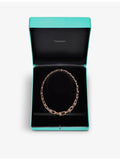 Tiffany HardWear 18ct rose-gold necklace 18 inch, UK version